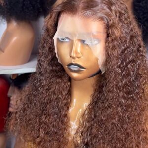 20” super double drawn curls frontal unit Grade 12A